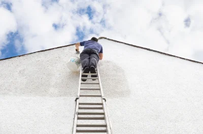 Peinture extérieure à la Bégude-de-Mazenc — façades et ravalement